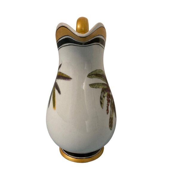 Vintage Raymond Waites Palm Tree Decorative Pitcher - Picture 4 of 9